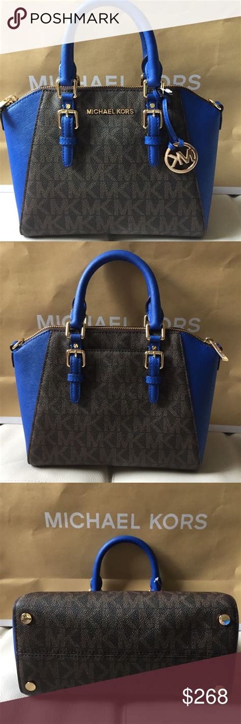 michael kors medium ciara blue|Amazon.com: Michael Kors Ciara.